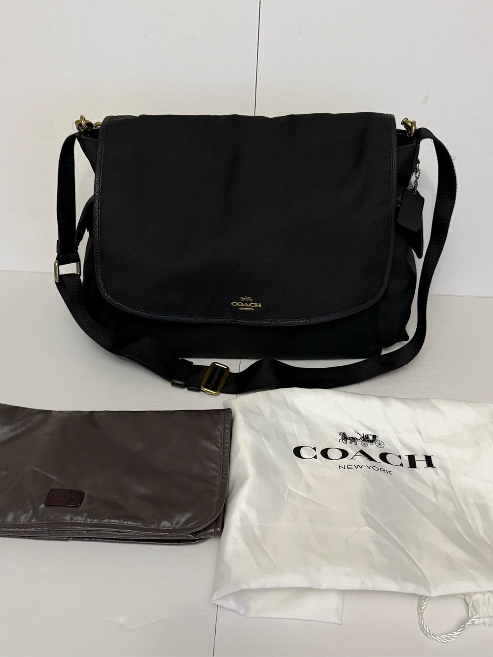 Coach Baby Messenger Diaper Bag